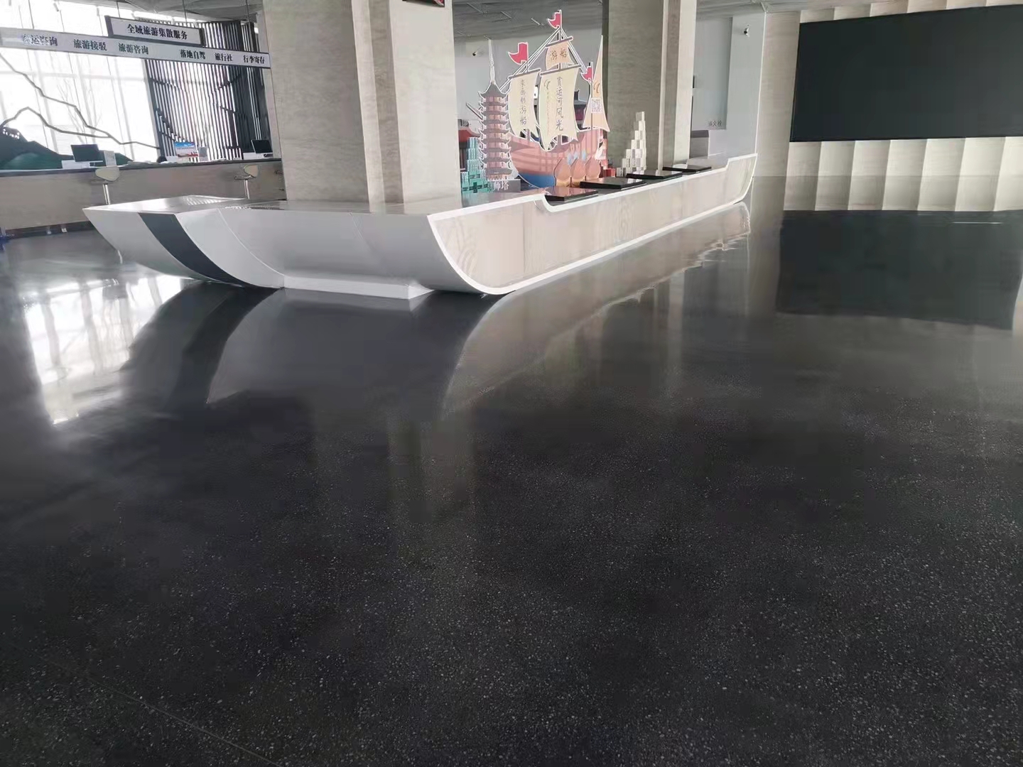 江蘇無機(jī)磨石,淮安磨石地坪,無機(jī)磨石圖片