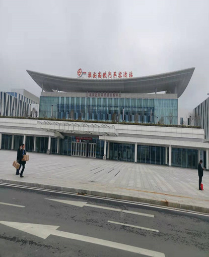 江蘇無機(jī)磨石地坪—高鐵汽車站案例圖片